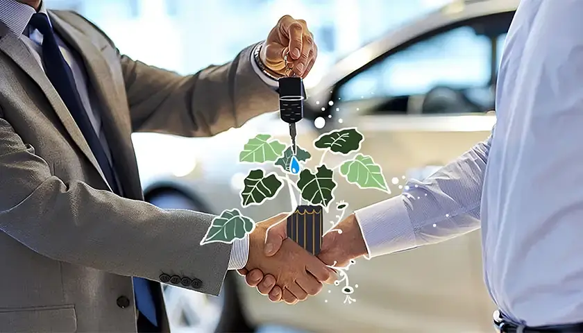 Simplified dealers’ dashboard with UI UX design for Mahindra Finance.